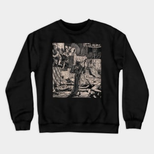 Death by Alfred Rethel Crewneck Sweatshirt